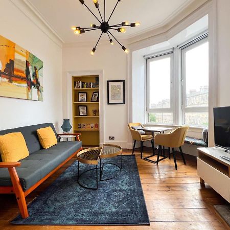 Bohemian 1Br Flat In Abbeyhill Apartment Edinburgh Bagian luar foto