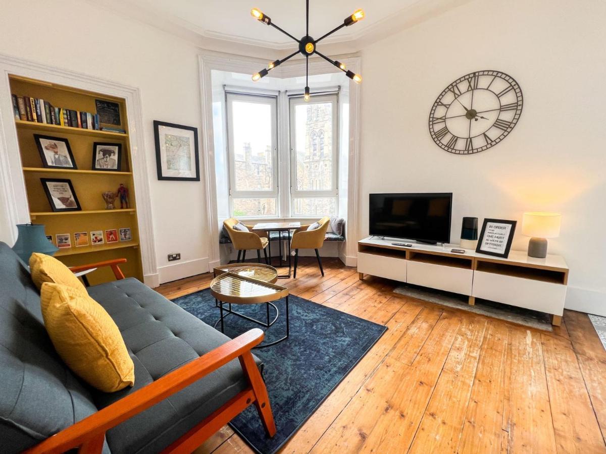 Bohemian 1Br Flat In Abbeyhill Apartment Edinburgh Bagian luar foto